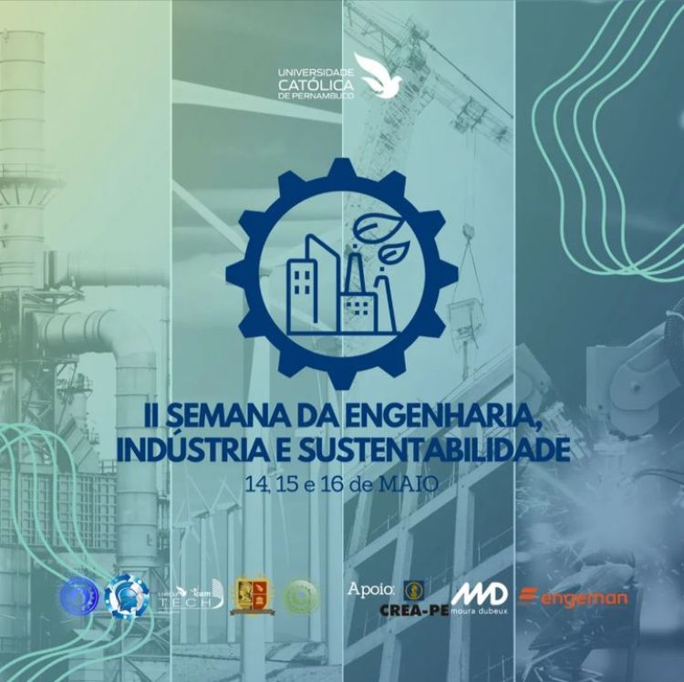 card da  II Semana da Engenharia, Indústria e Sustentabilidade