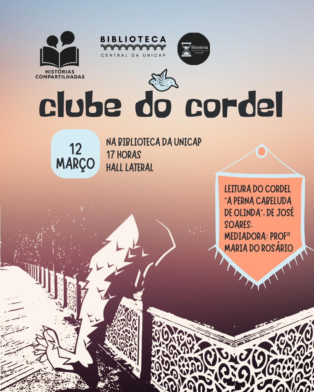 A imagem é um cartaz de divulgação do evento