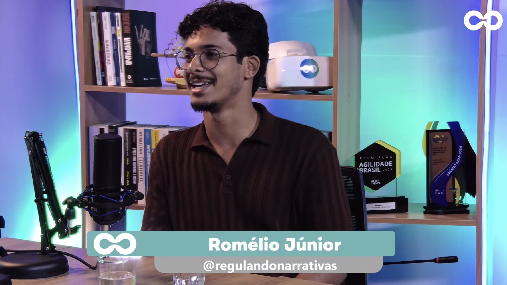 Romélio Júnior participou da TV Conecta Recife