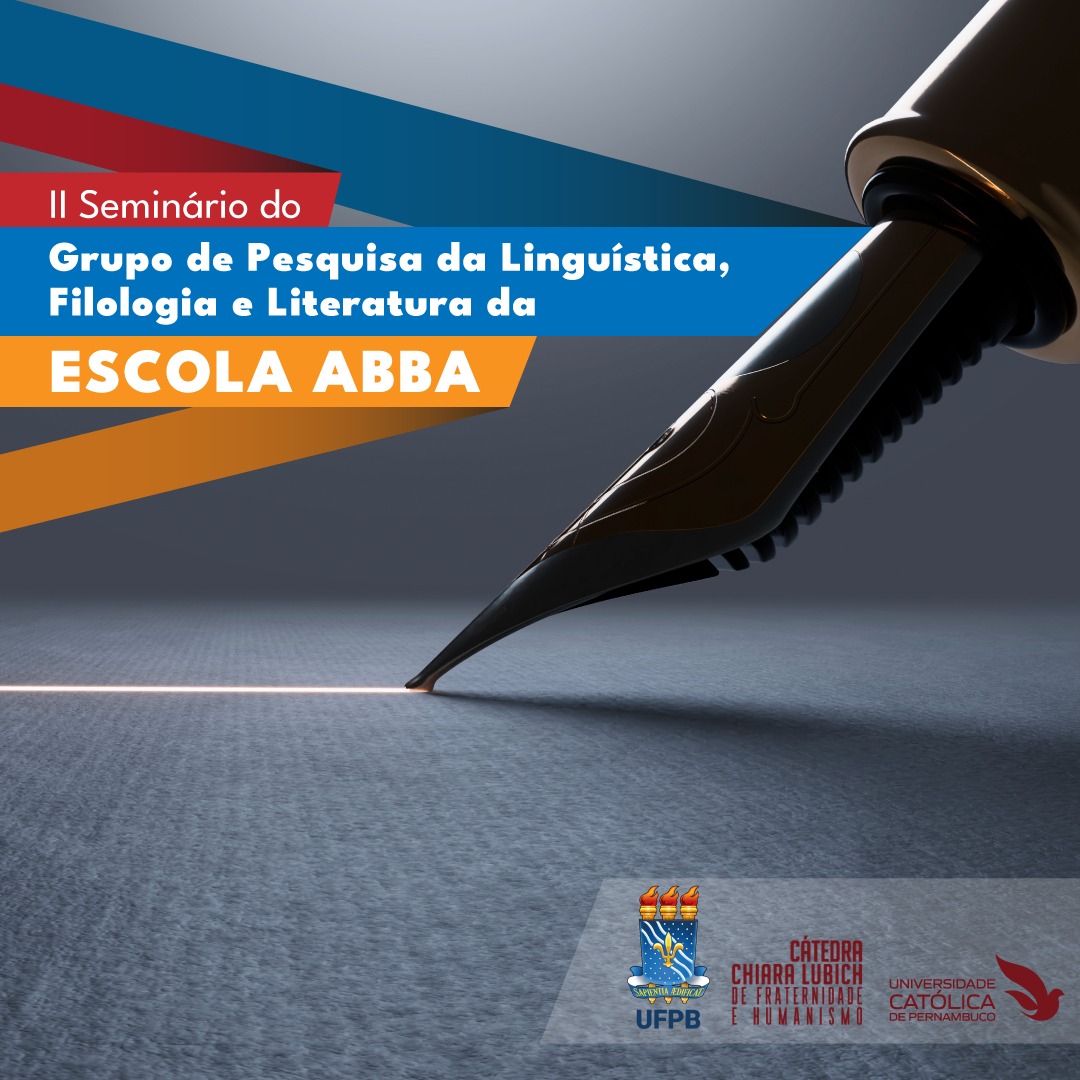 Card do II Encontro da América Latina do Grupo de Pesquisa da Linguística, Filologia e Literatura da Escola ABBA