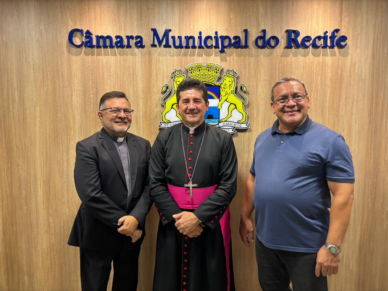 Padre Pedro, Dom Jackson e Padre Delmar