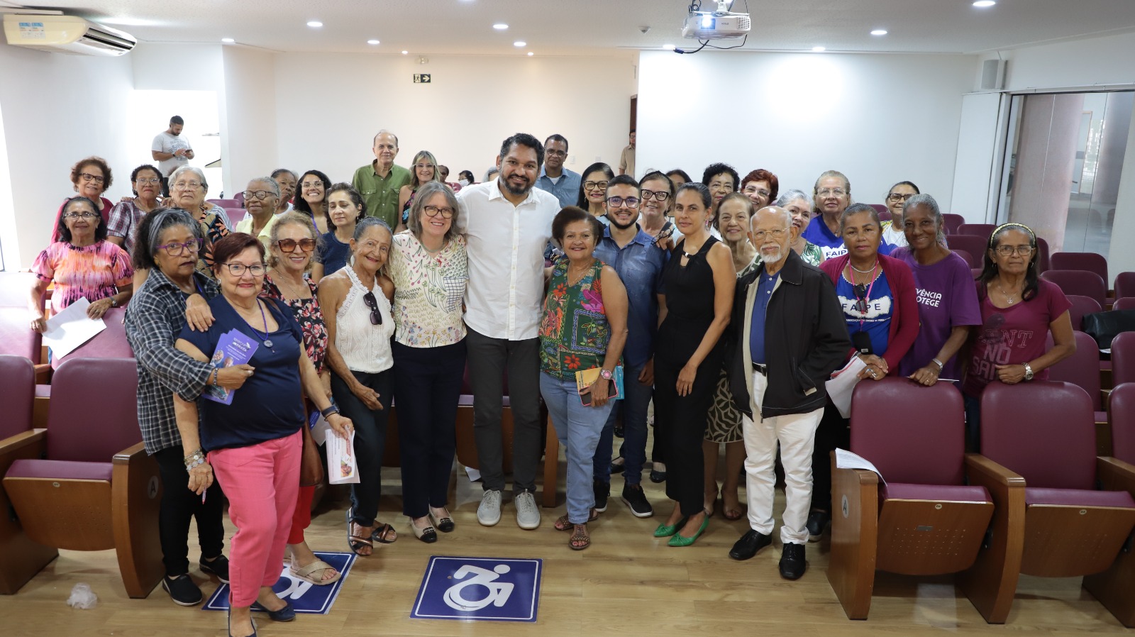 Público no auditório