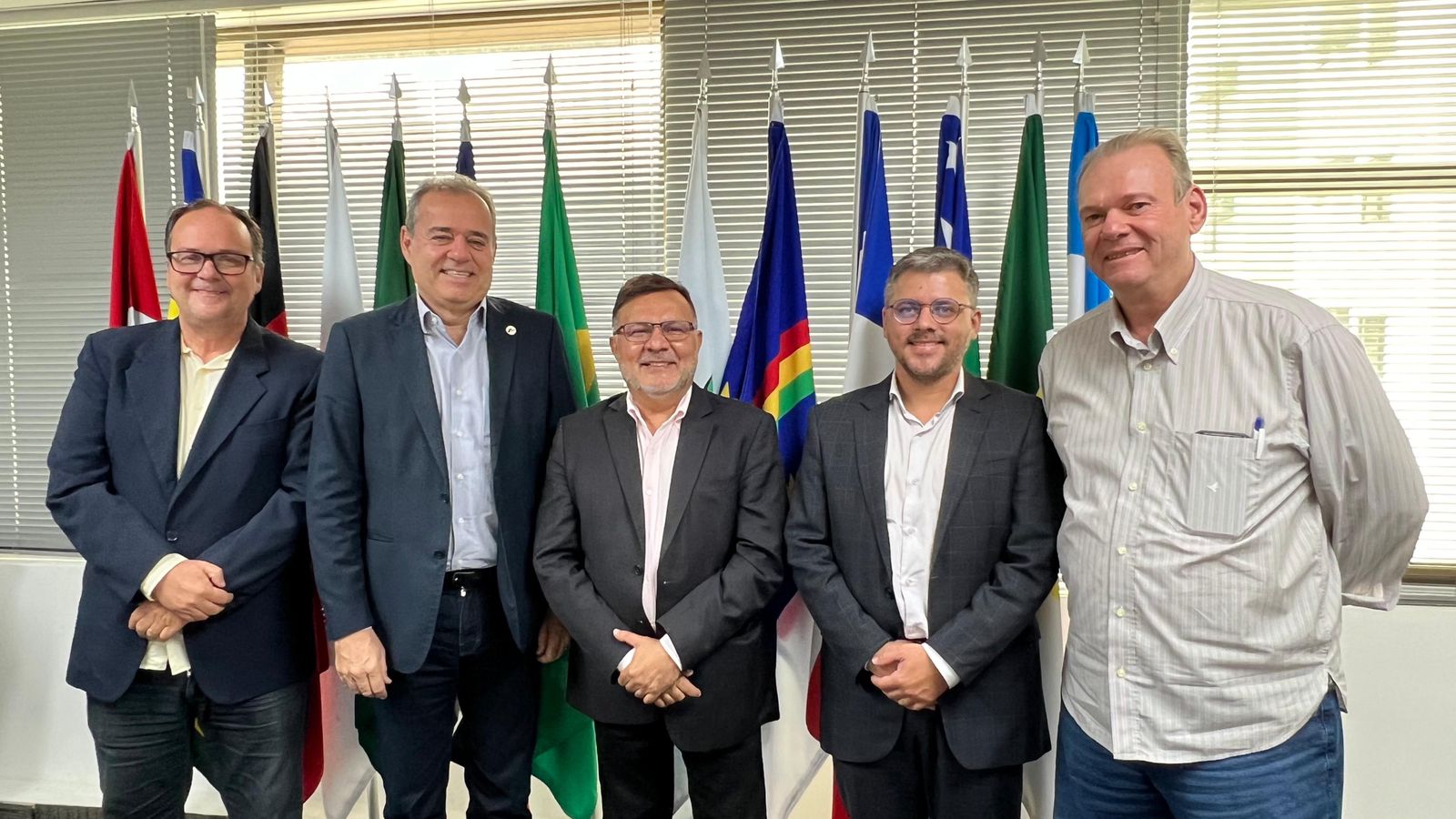 Reitor na visita à Sudene