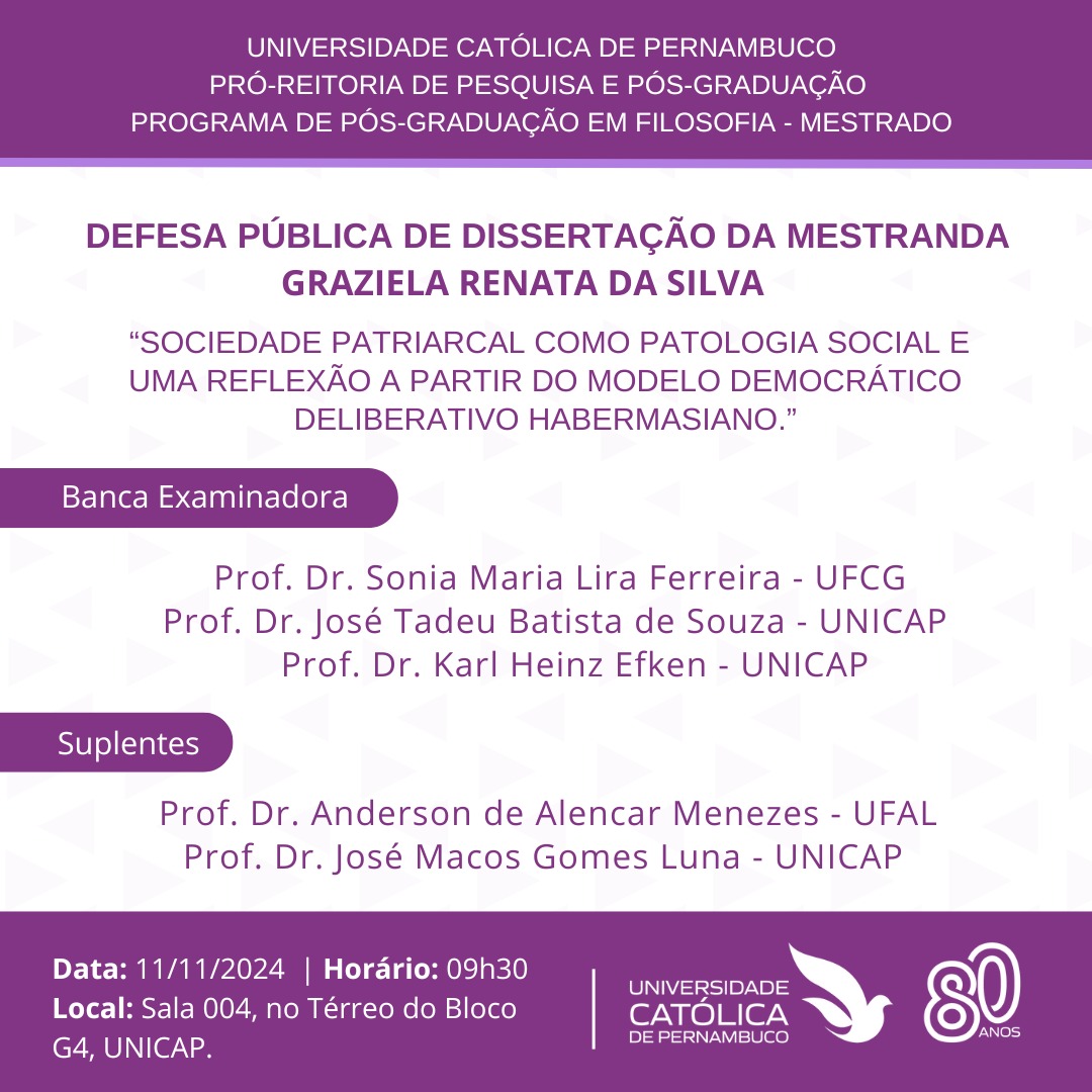 Cartaz Defesa