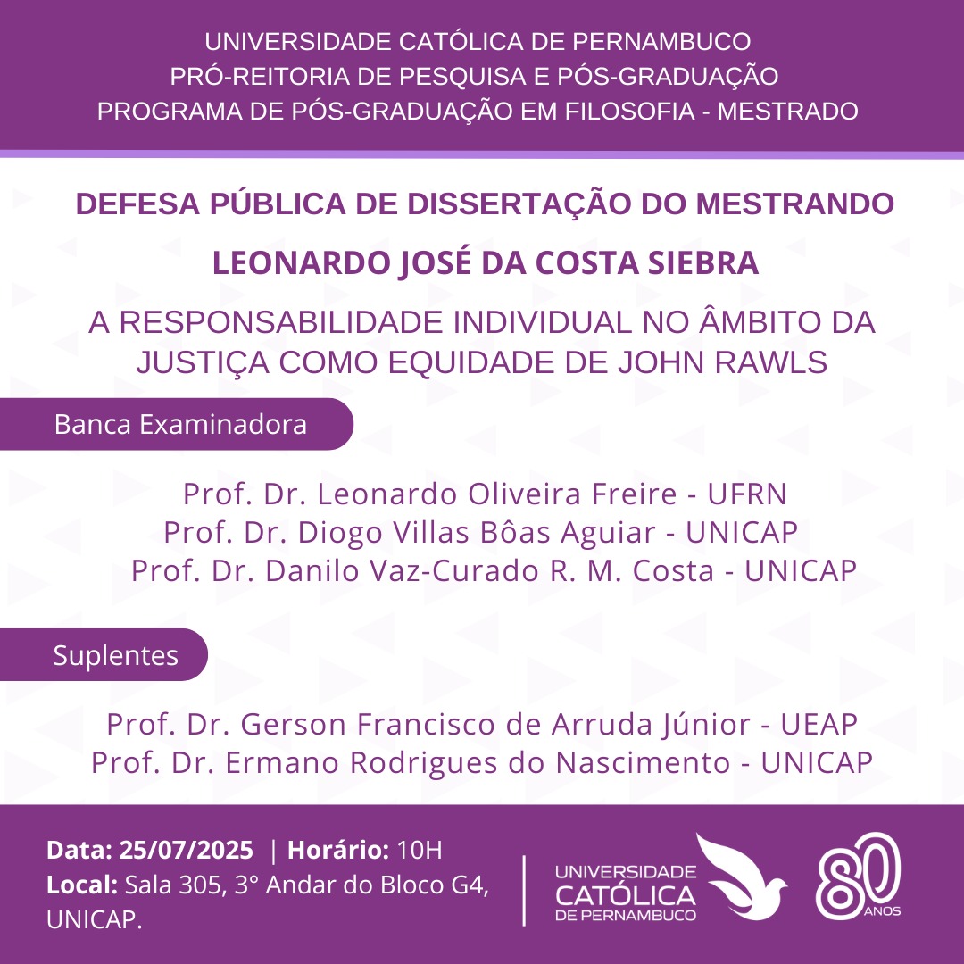cartaz do evento