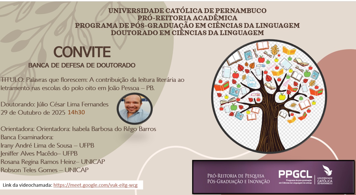 cartaz do evento