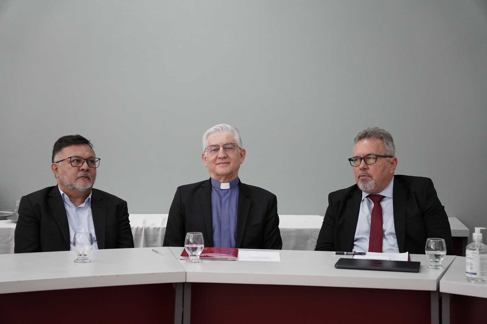 Padre Pedro, Padre Smyda e Padre Fritzen