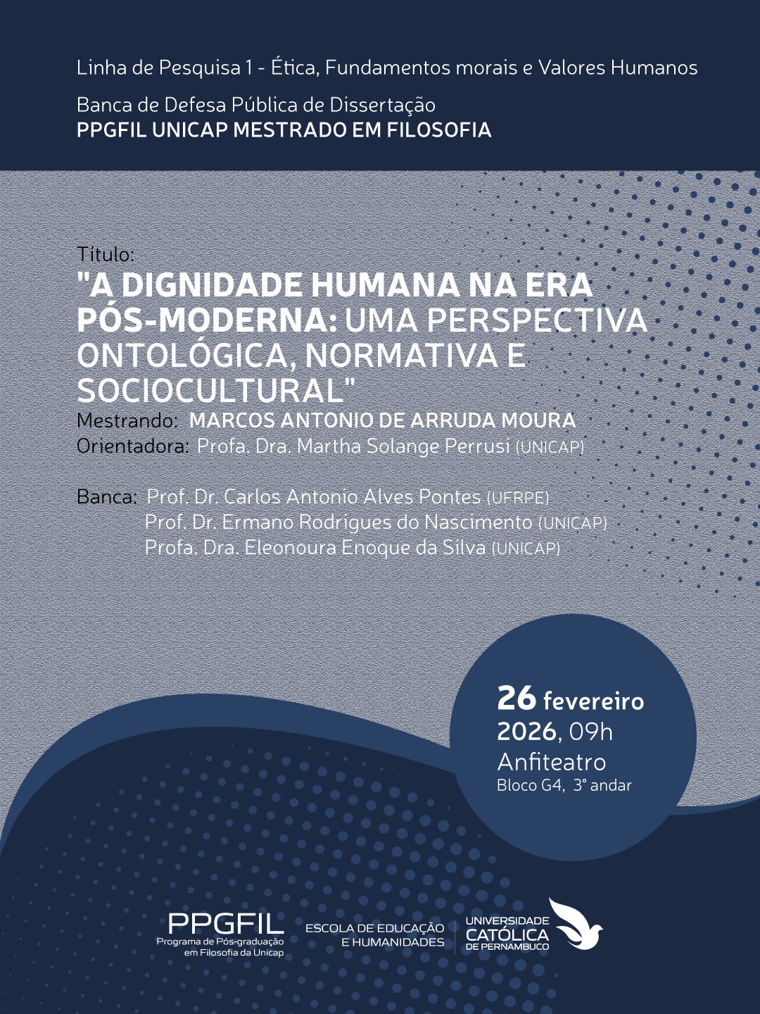 cartaz do evento