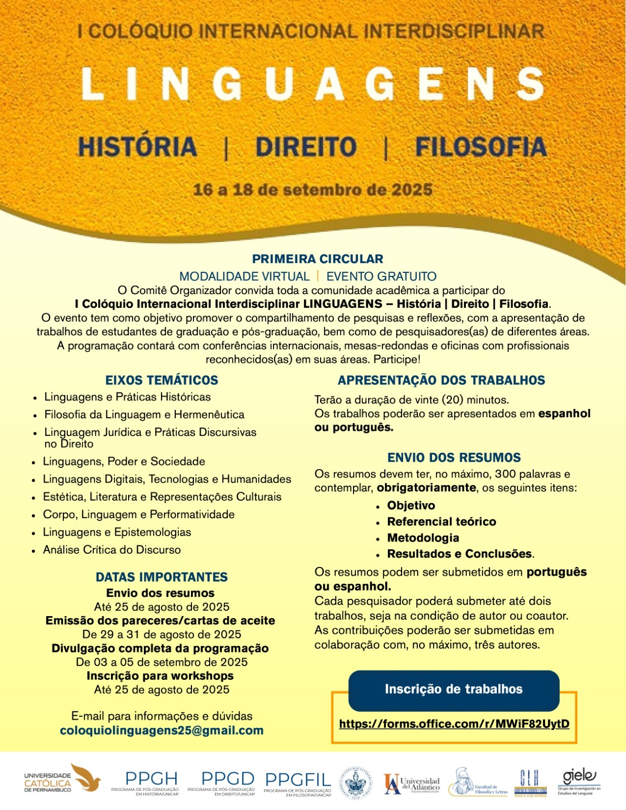Card do evento