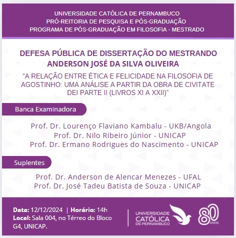 cartaz do evento