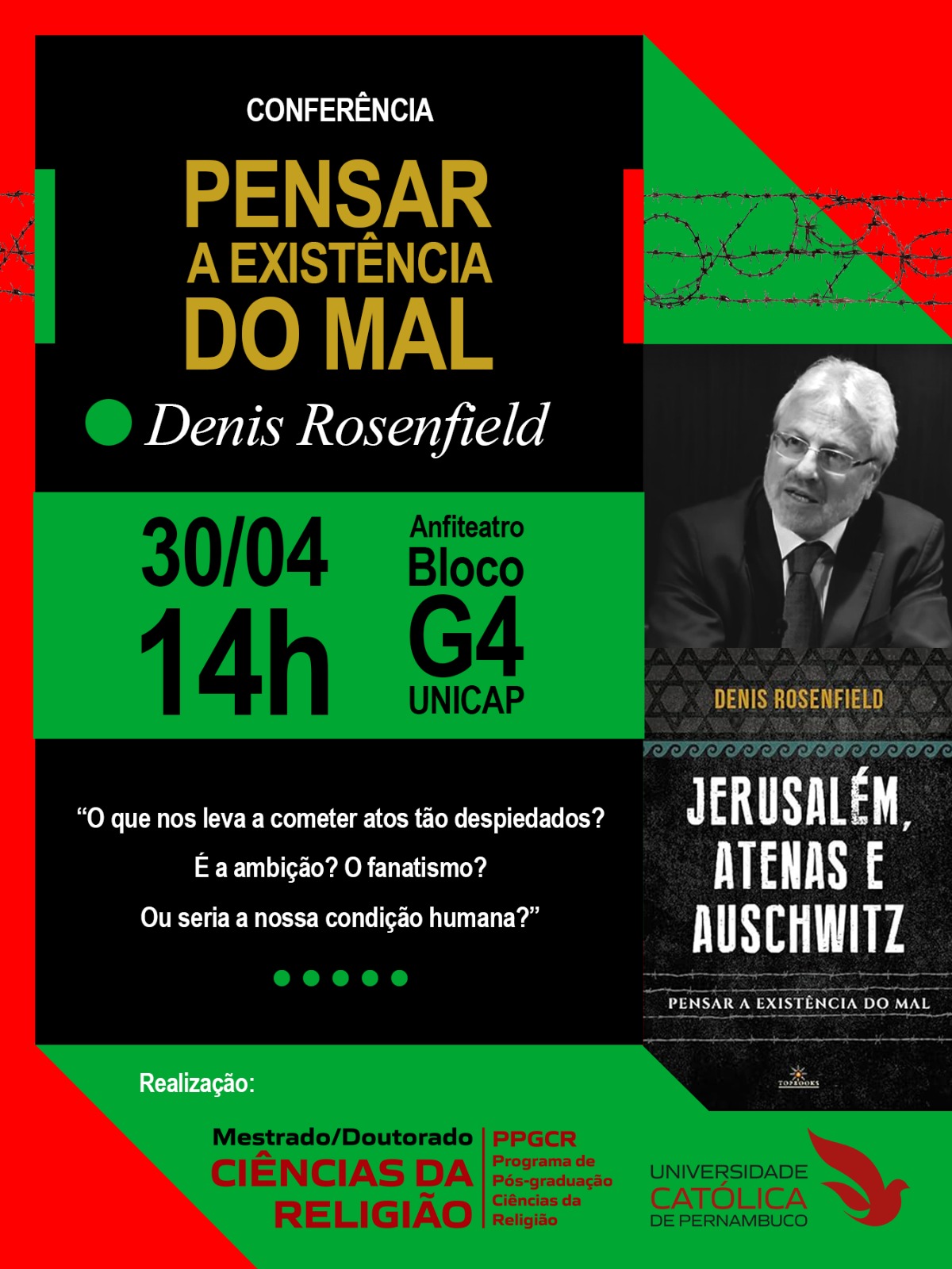 Conferência com Denis Rosenfield