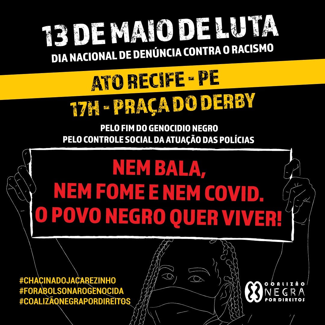 13 De Maio De Luta Dia Nacional De DenÚncia Contra O Racismo Unicap Universidade Católica 6509