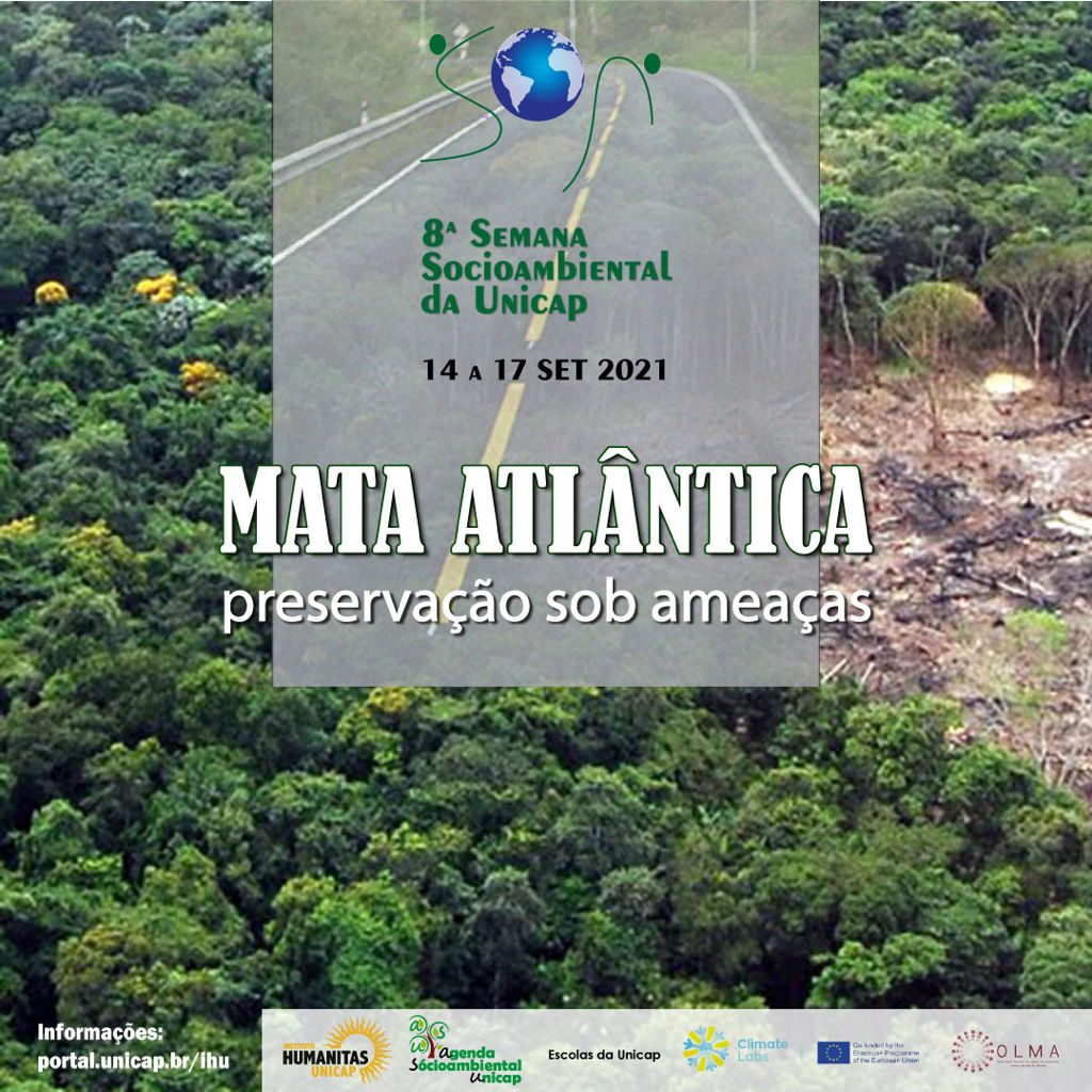 Cartaz da 8ª Semana Socioambiental da Unicap 