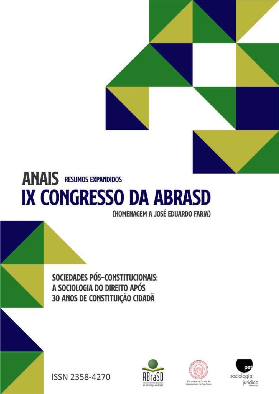 imagem do XI CONGRESSO INTERNACIONAL ABRASD – ANAIS RESUMOS EM PDF