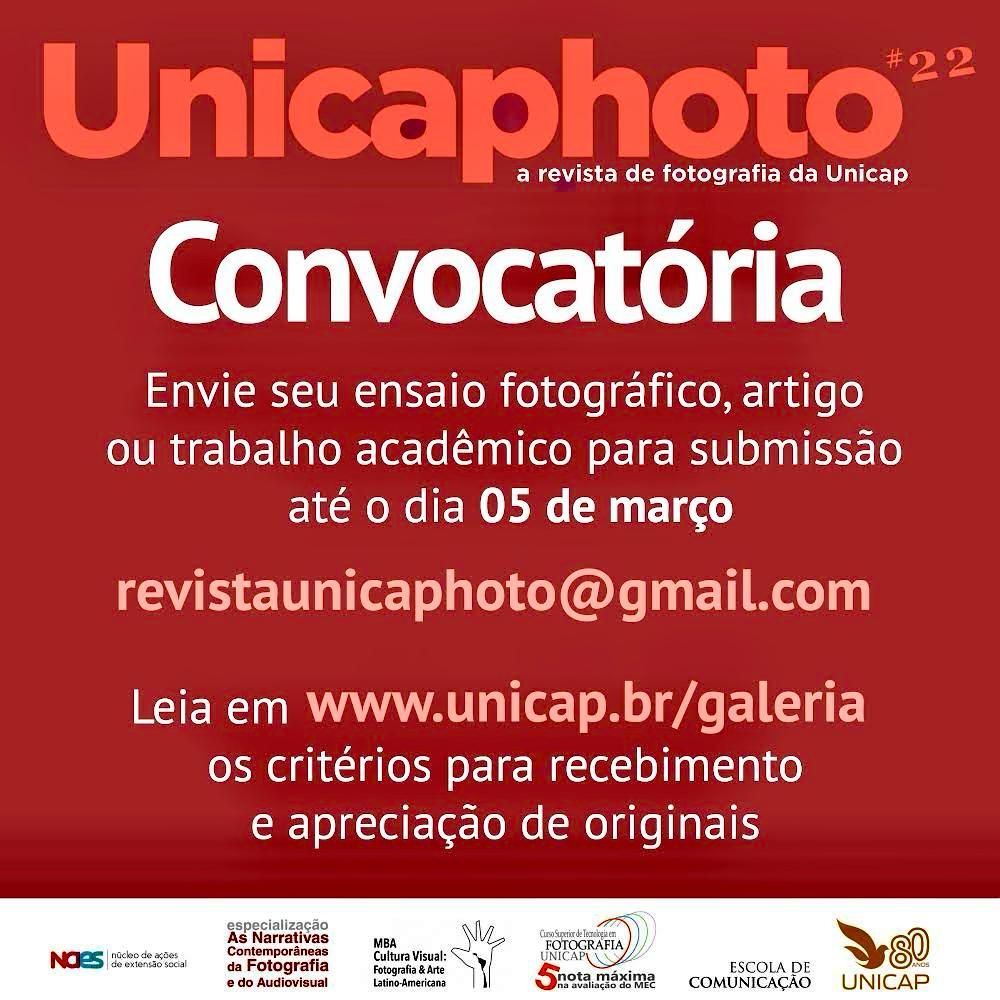 convocatória 22# Unicaphoto