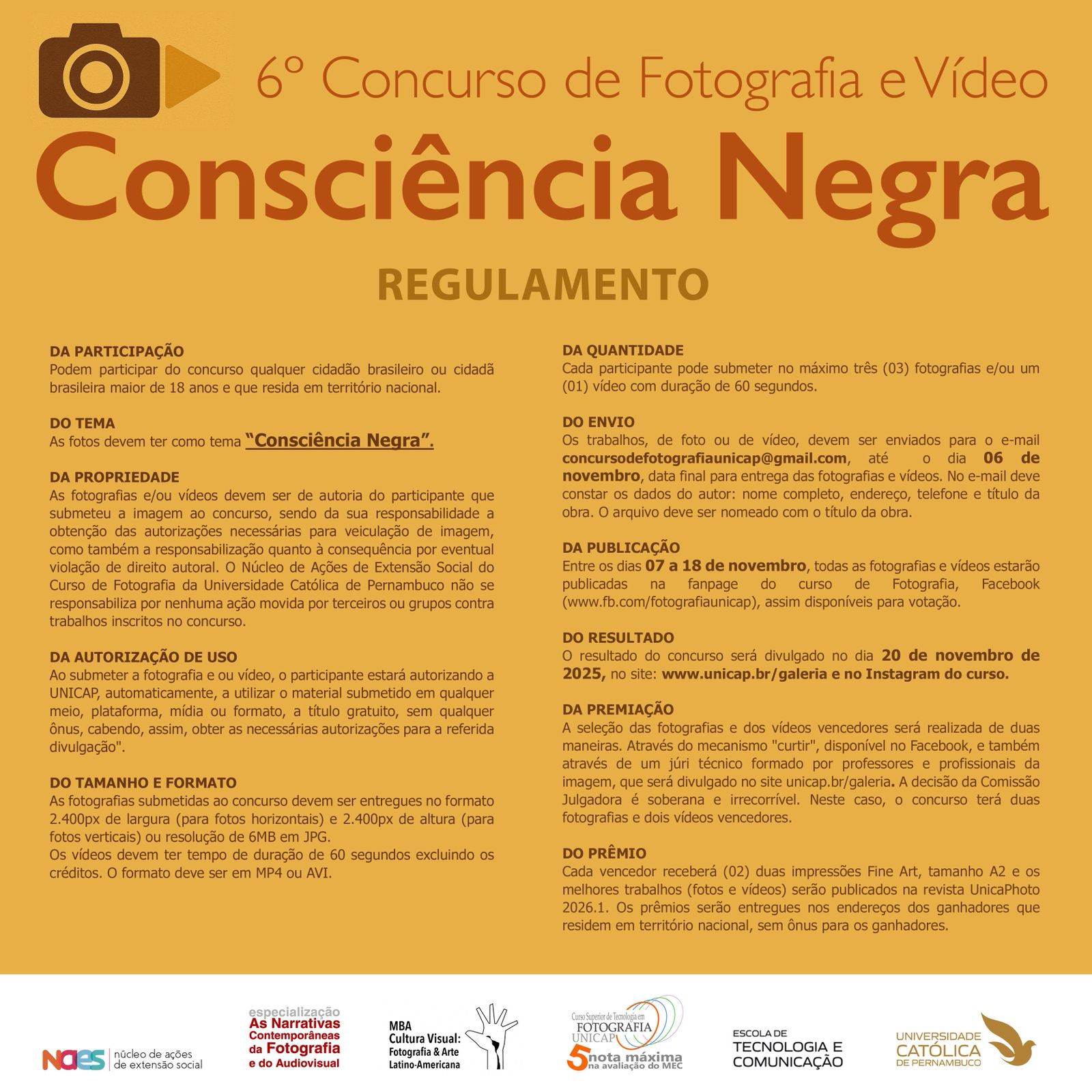 6 concurso consciência negra