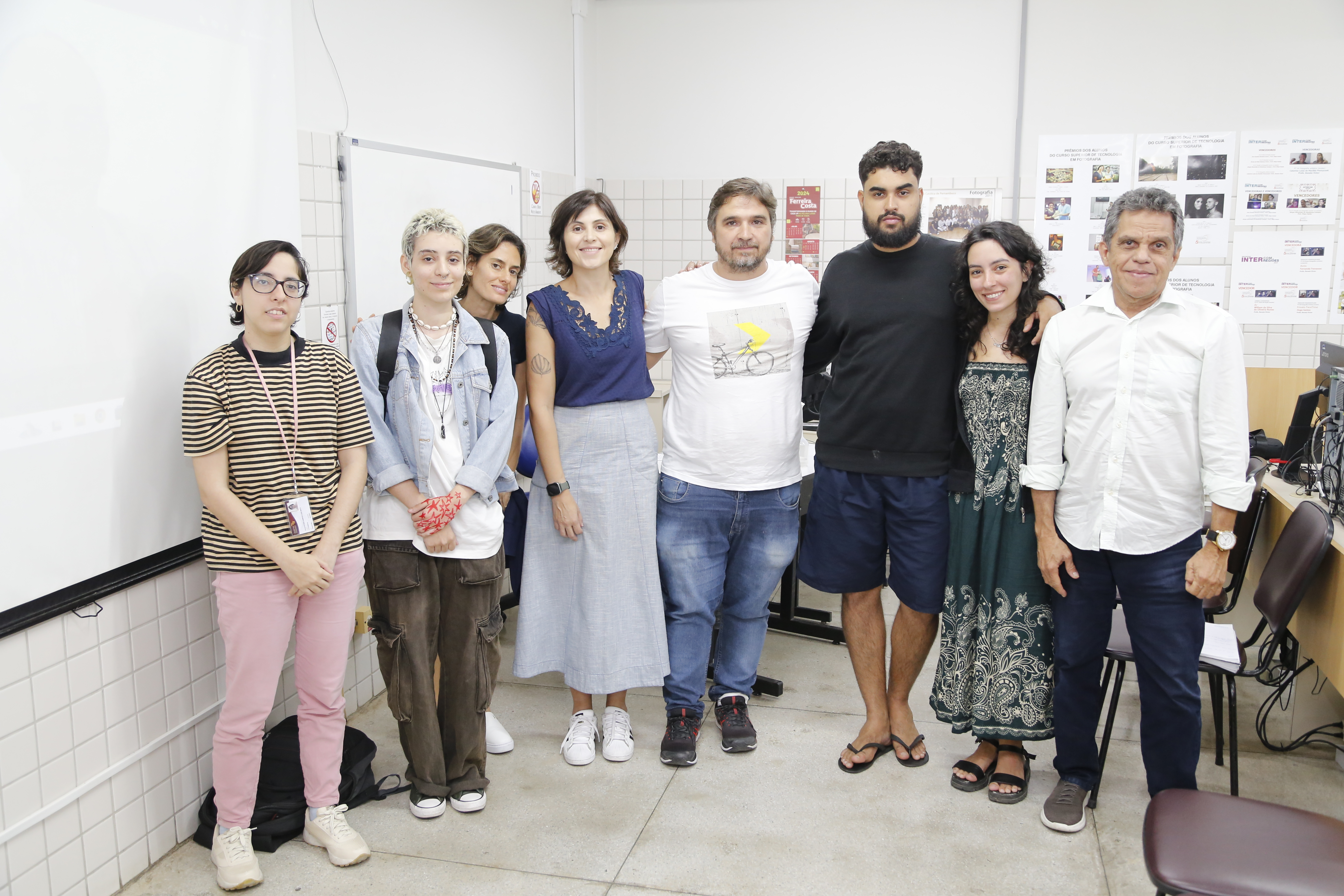 Eduardo Amorim visita alunos