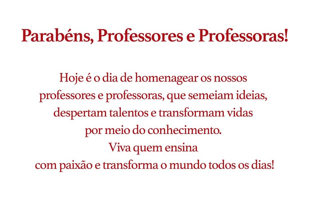 homenagem aos profs