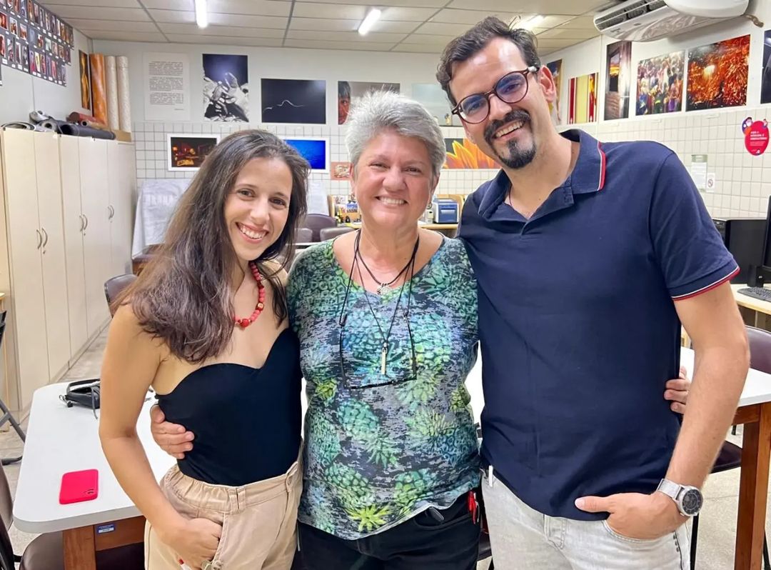 Aline e Antonio mercado de fotografia nos cruzeiros