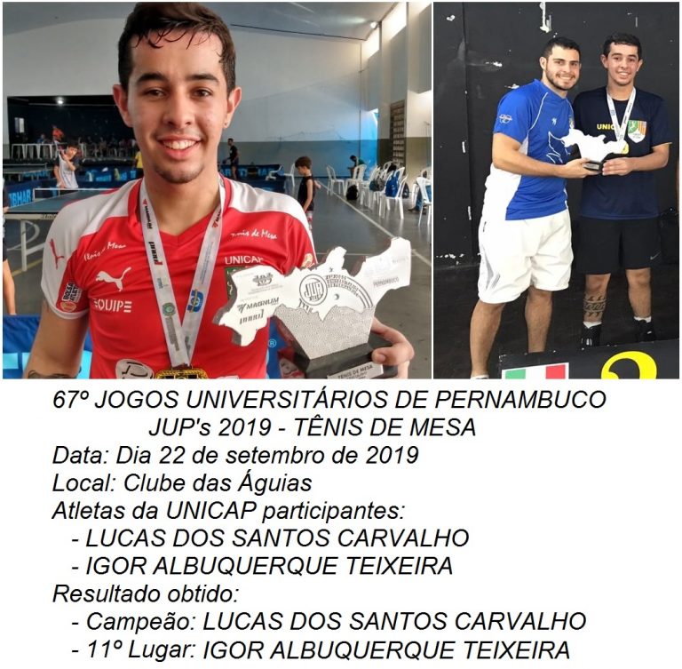 Torneio de Jogos de Salão - Unicap - Universidade Católica de Pernambuco