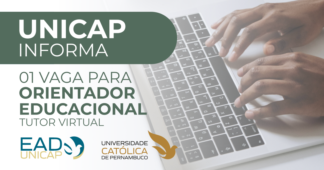 Contratação Tutor Virtual EaD Unicap - Edital 2