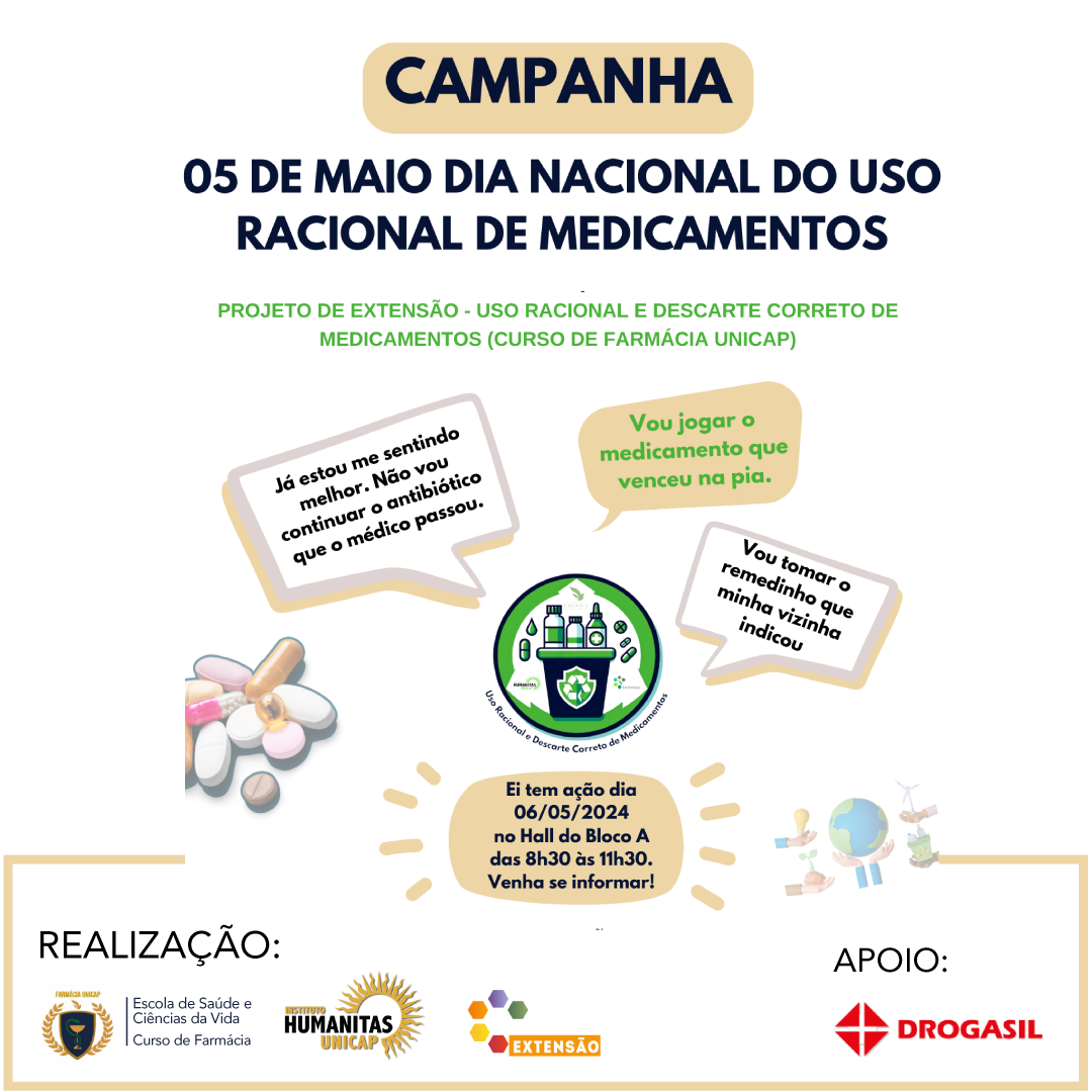 Dia Nacional do Uso Racional de Medicamentos