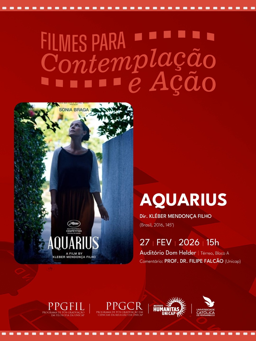 Filmes para Contemplação e Ação - Aquarius
