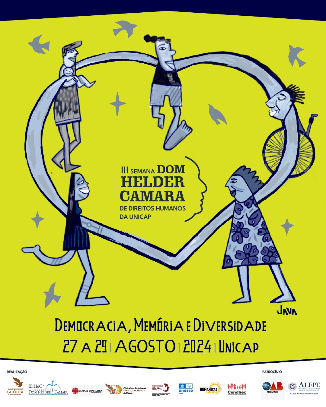 Cartaz da III Semana de Direitos Humanos