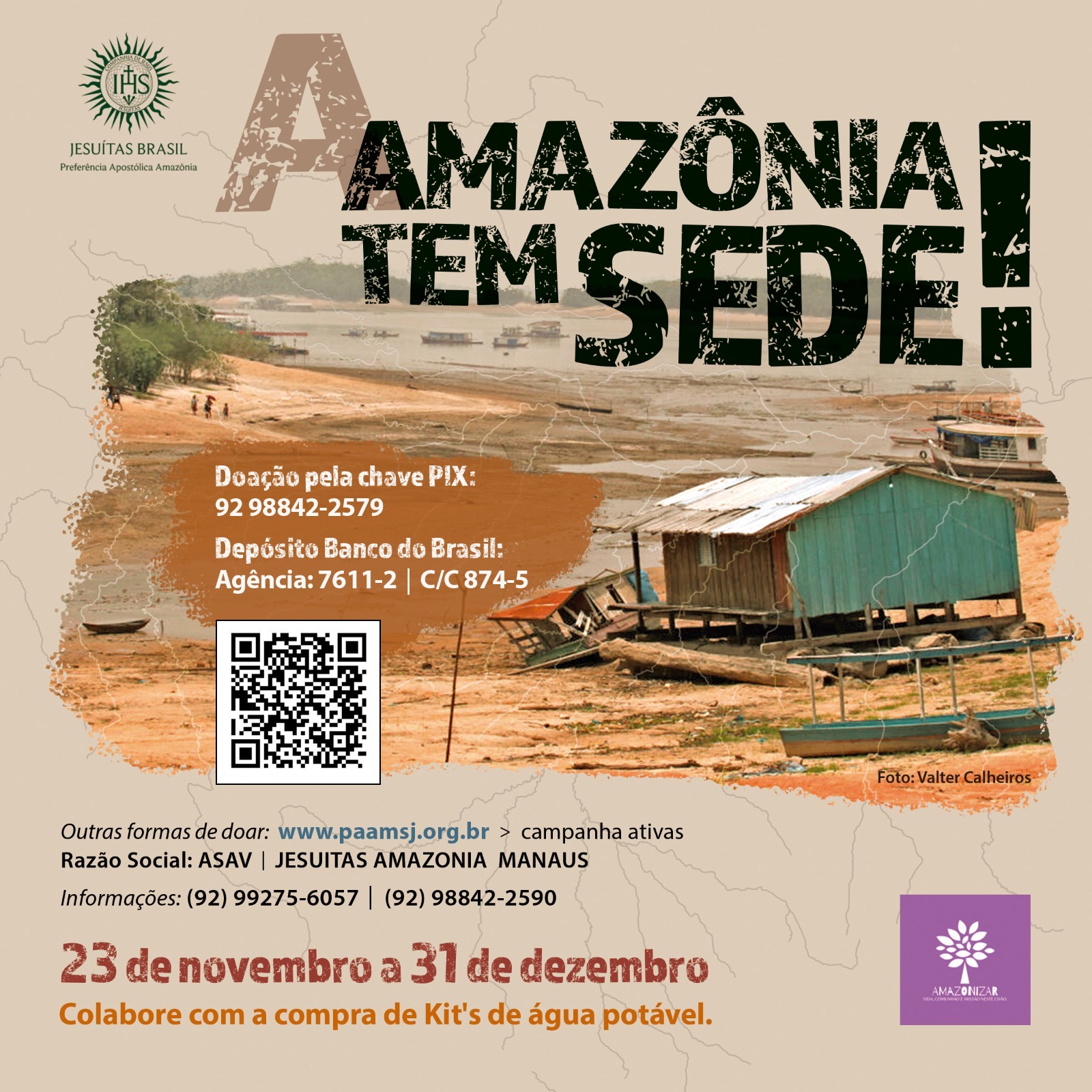 A Amazônia tem sede