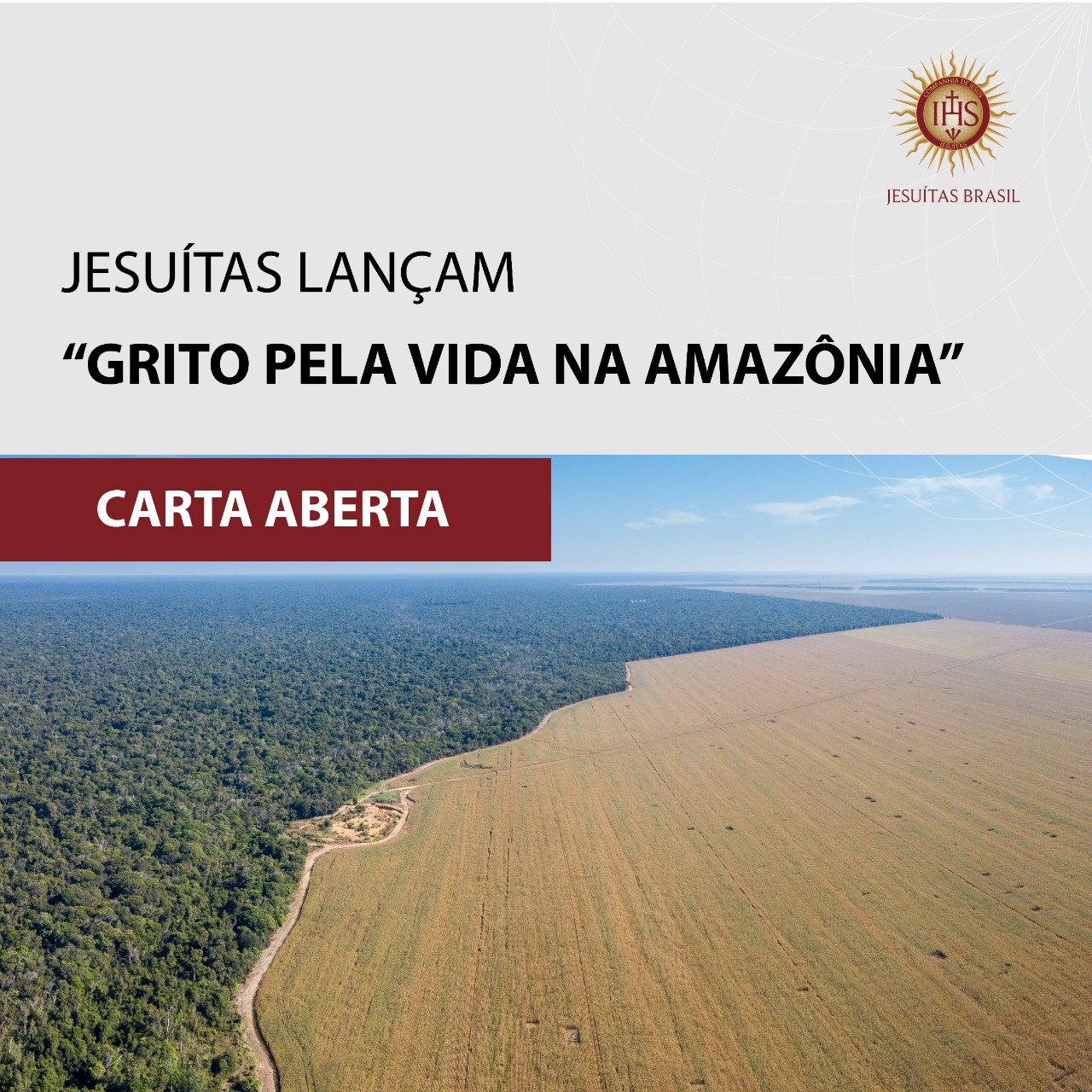 Jesuítas lançam ‘Grito pela Vida na Amazônia’