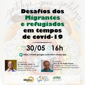 Live -Desafios dos Migrantes e refugiados em tempos de Covid-19