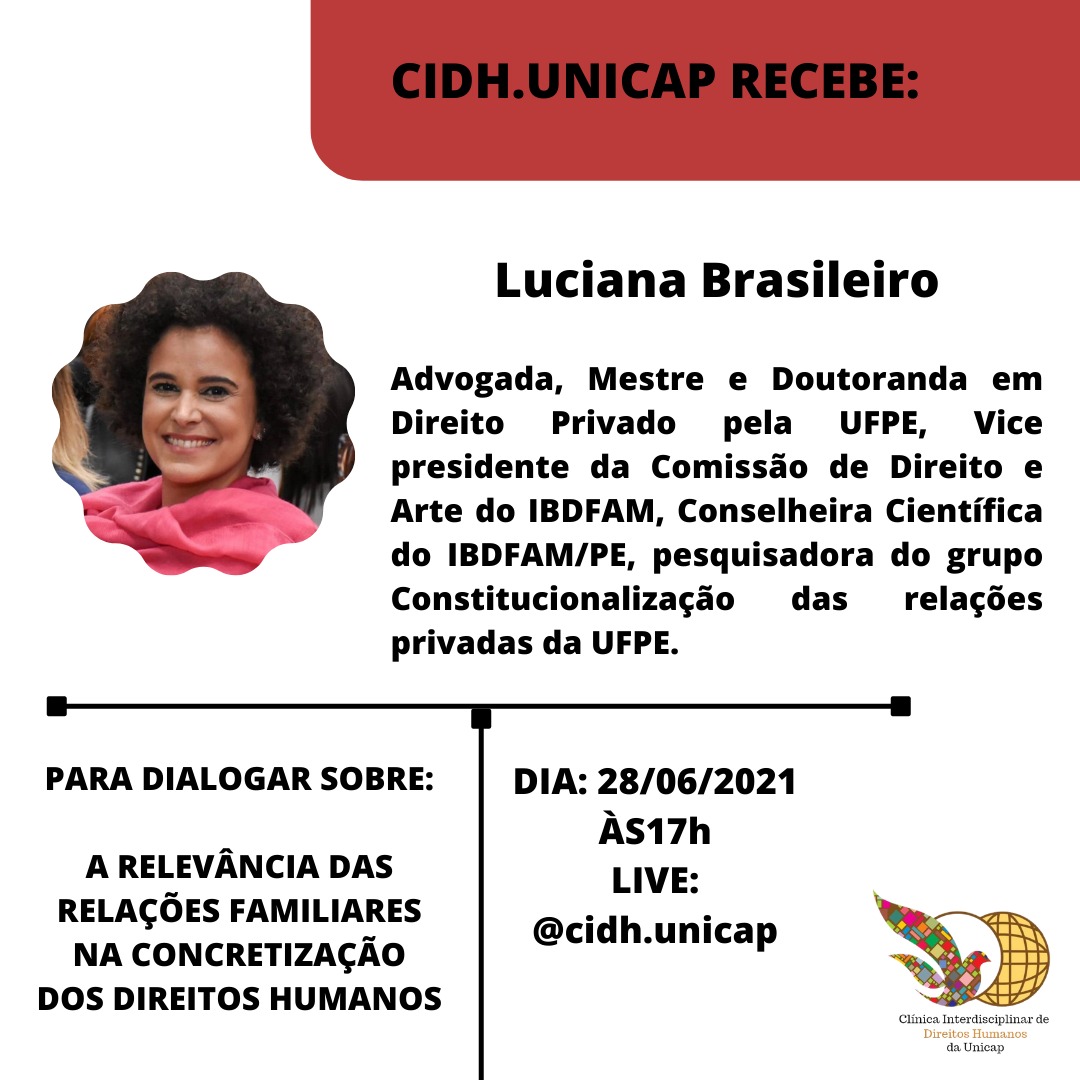 card CIDH Luciana Brasileiro