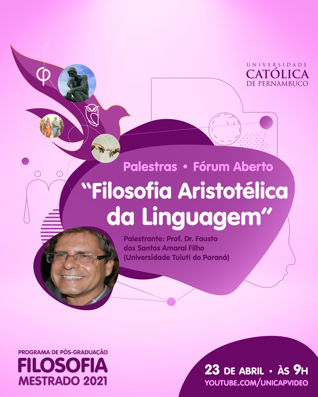 Cartaz Filosofia aristotélica