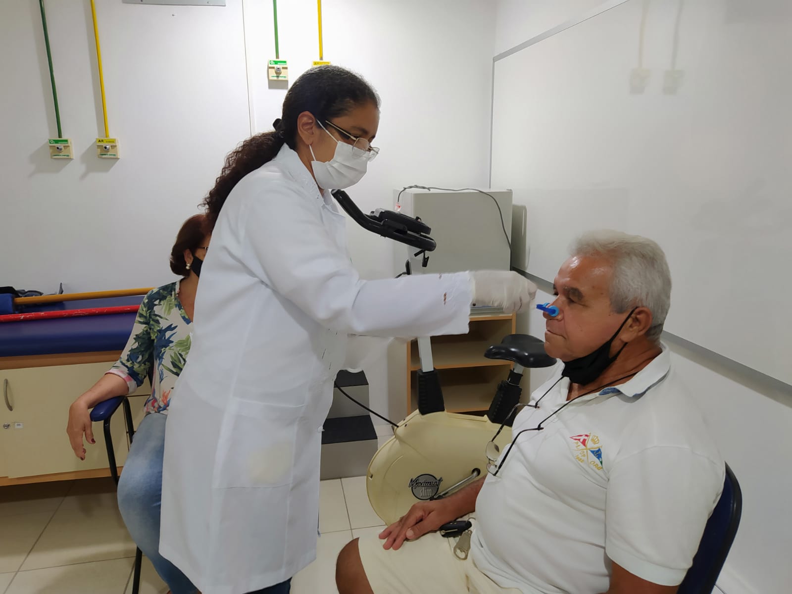 Fisioterapia Unicap atendimento pacientes Covid-19