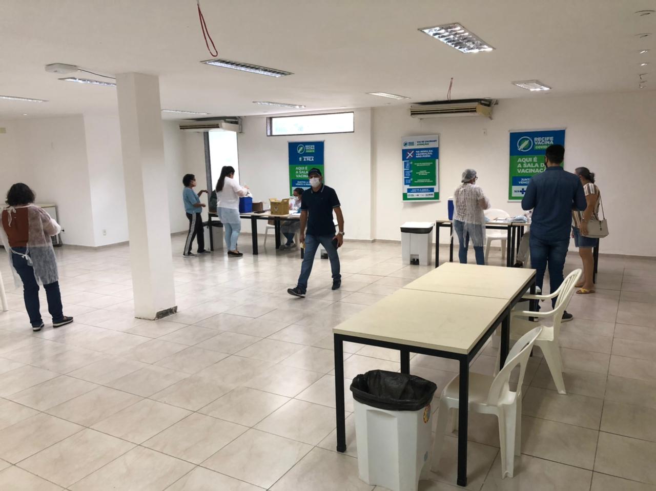 Imagem da sala climatizada
