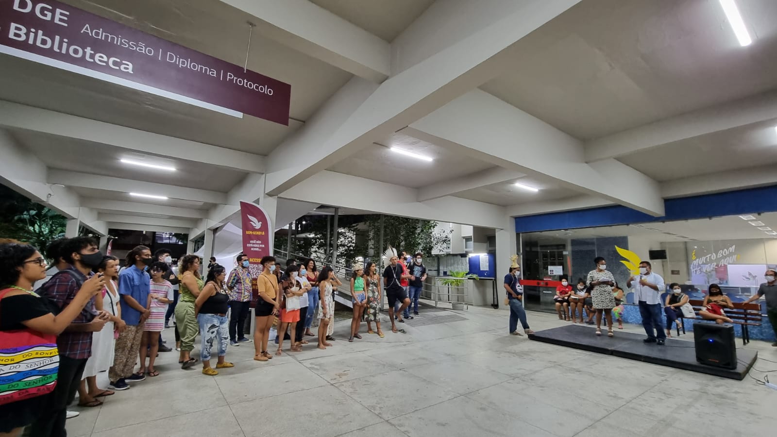 Discurso de Padre Pedro na abertura do evento 