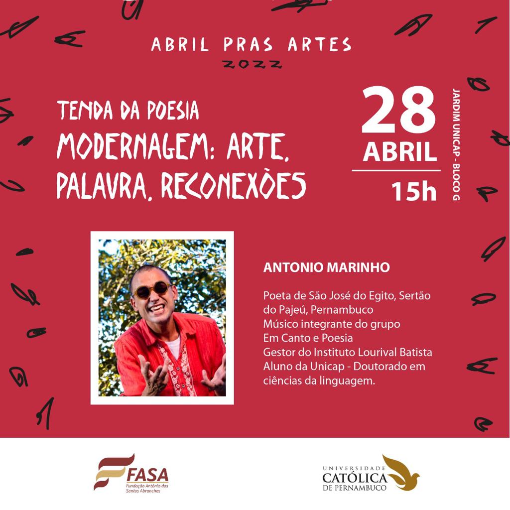 cartaz do Abril pras Artes