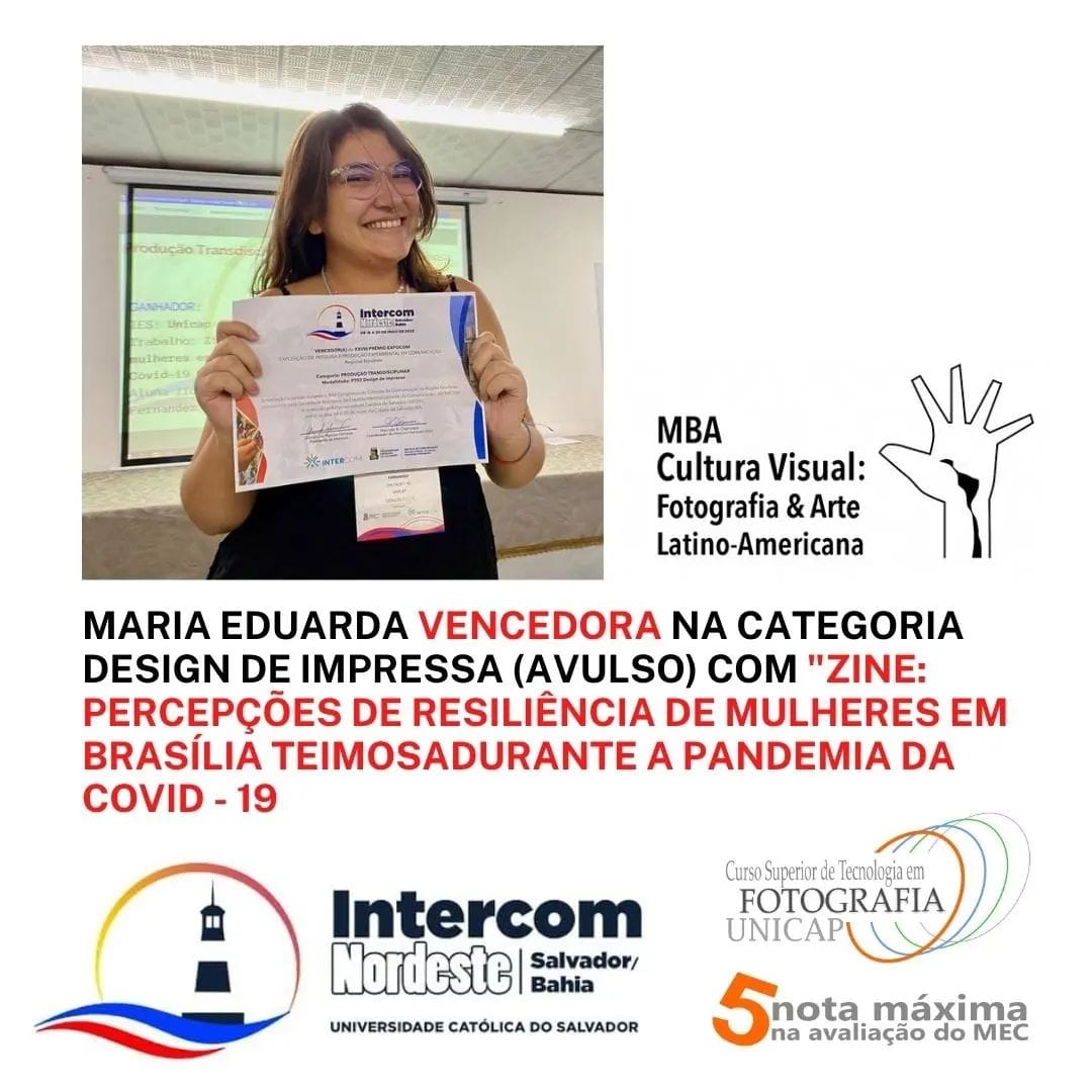 Premio categoria design de imprensa Intercom Nordeste