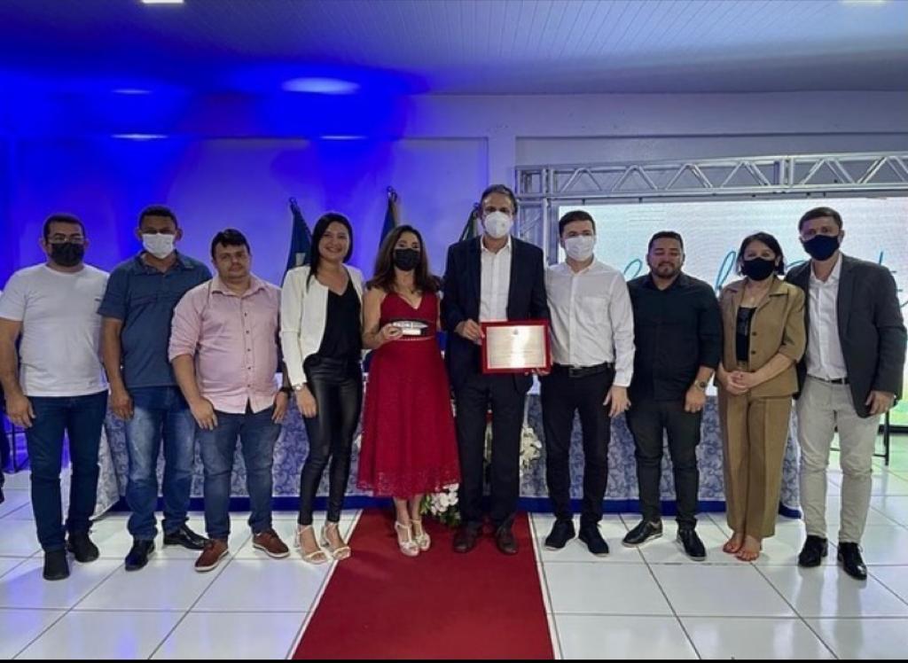 solenidade de entrega do título de cidadão de Aracoiaba