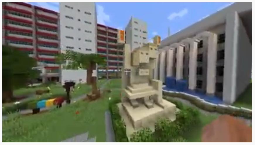 Os jovens estão projetando cidades com o Minecraft