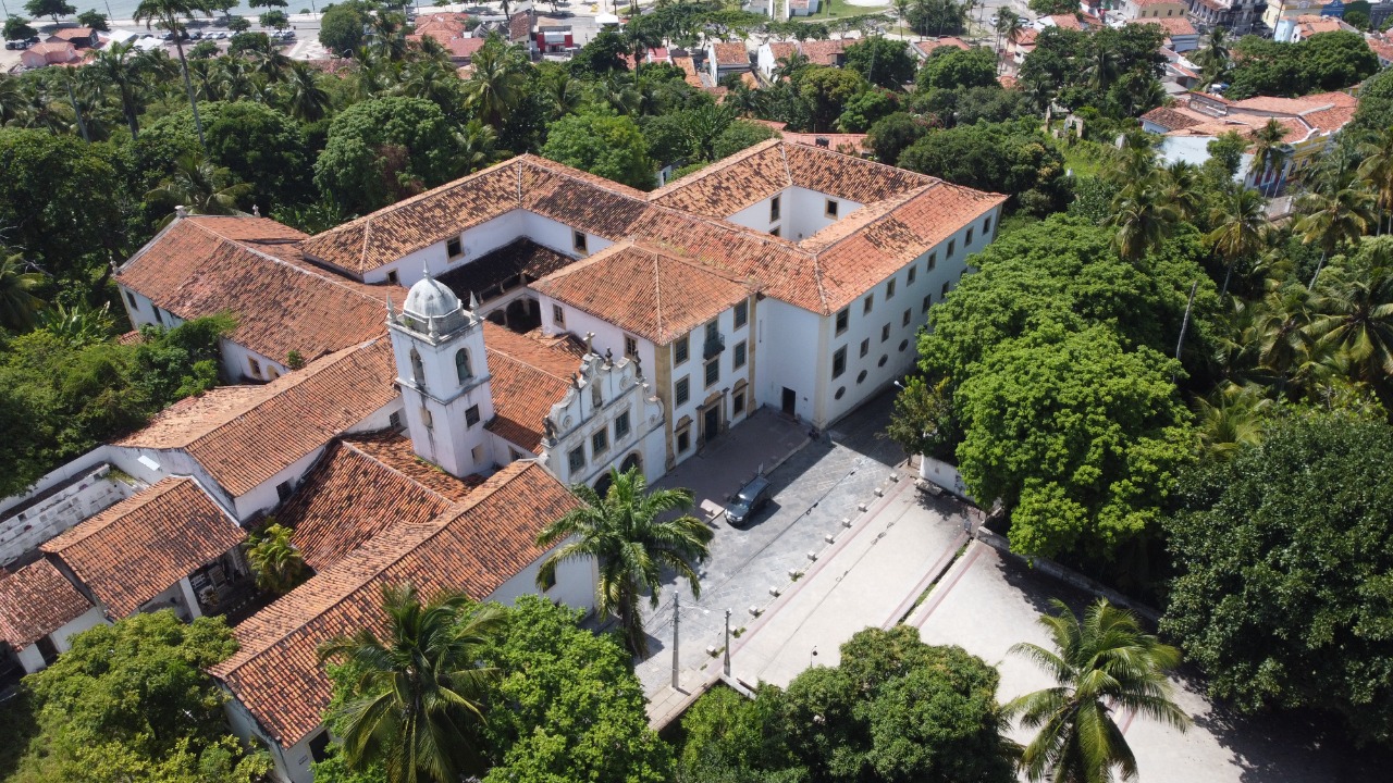 Imagem aérea do Convento de São Francisco