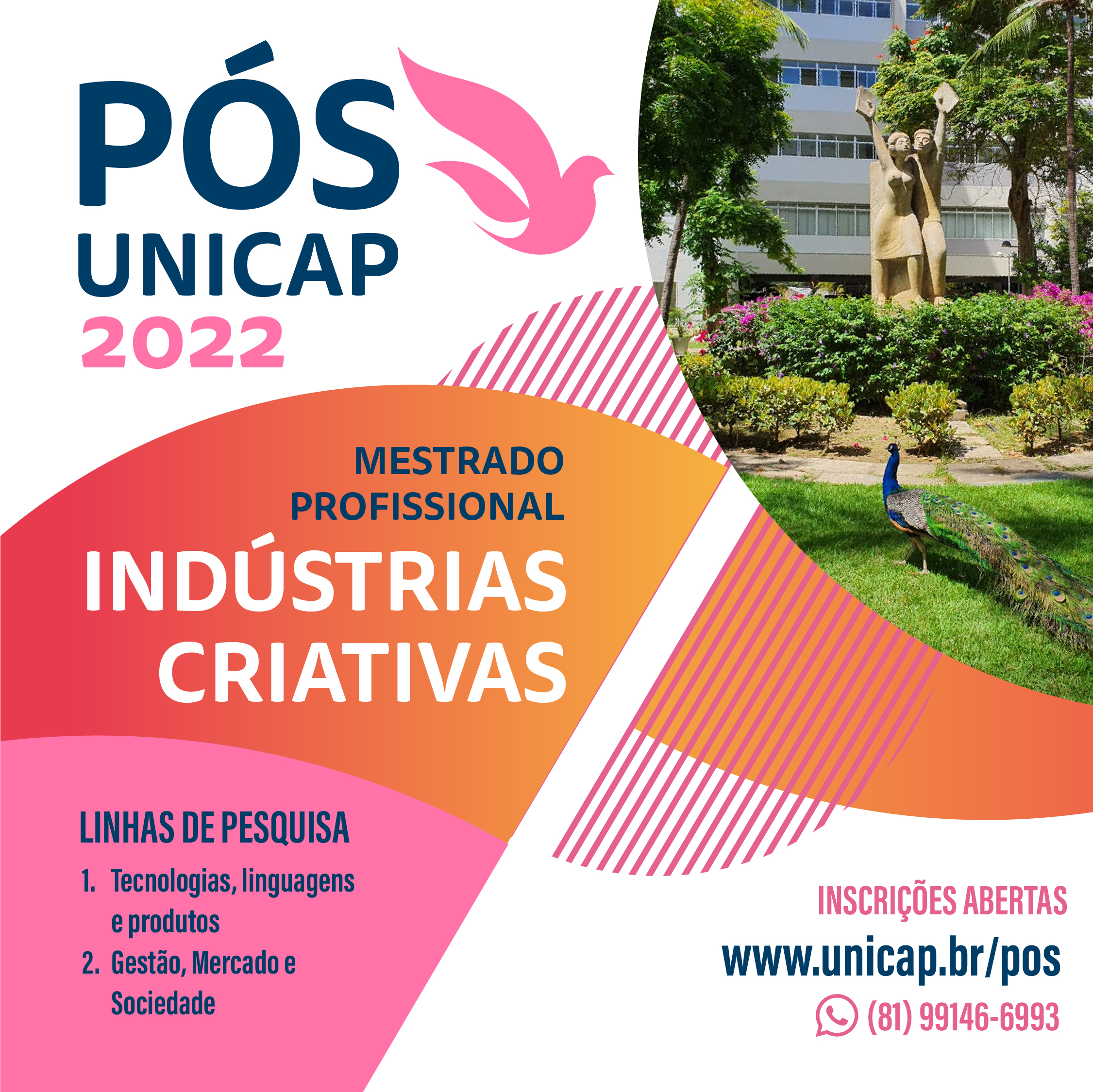 logo marca da pós de indústrias criativas