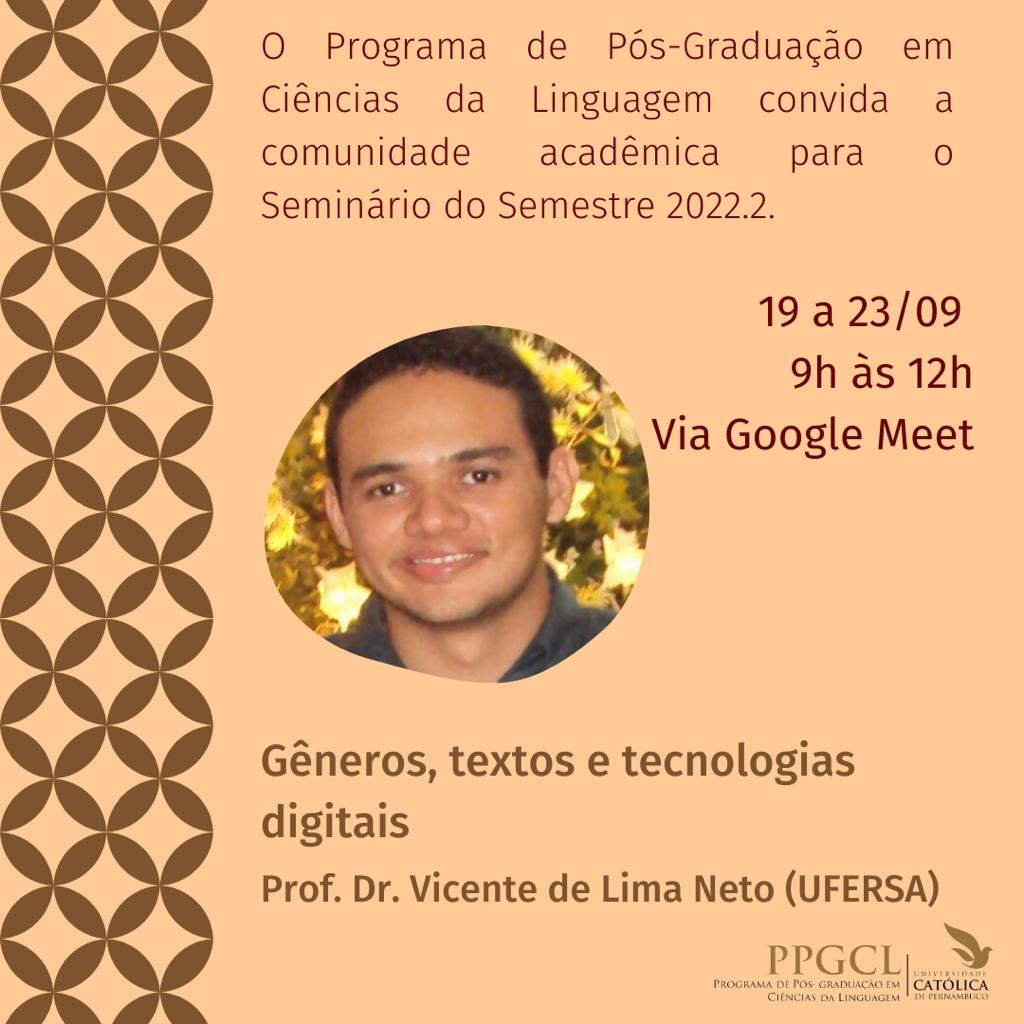 cartaz do seminário