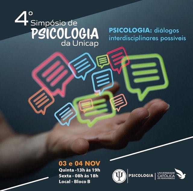 4º Encontro de Psicologia da Unicap Unicap Universidade Católica de