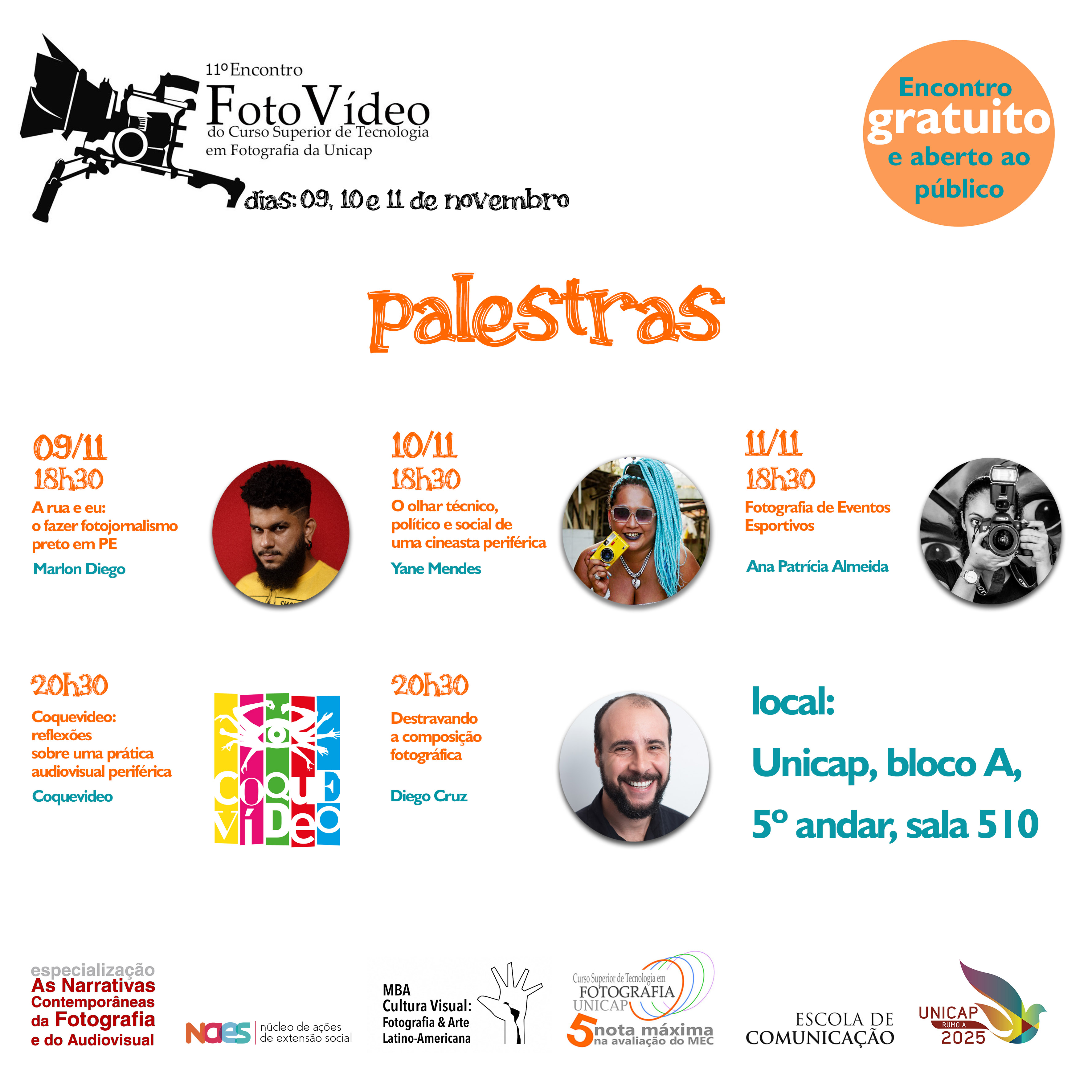 palestras Fotovídeo 2022