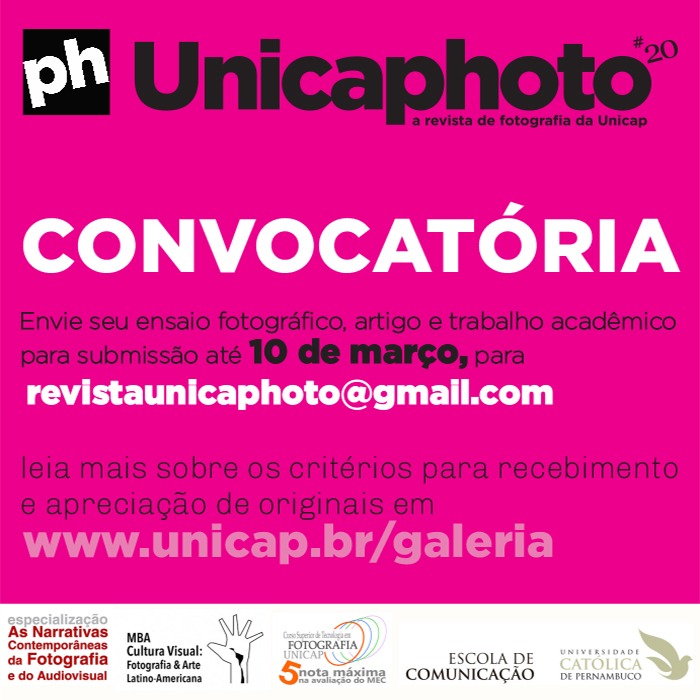 Unicaphoto convocatória