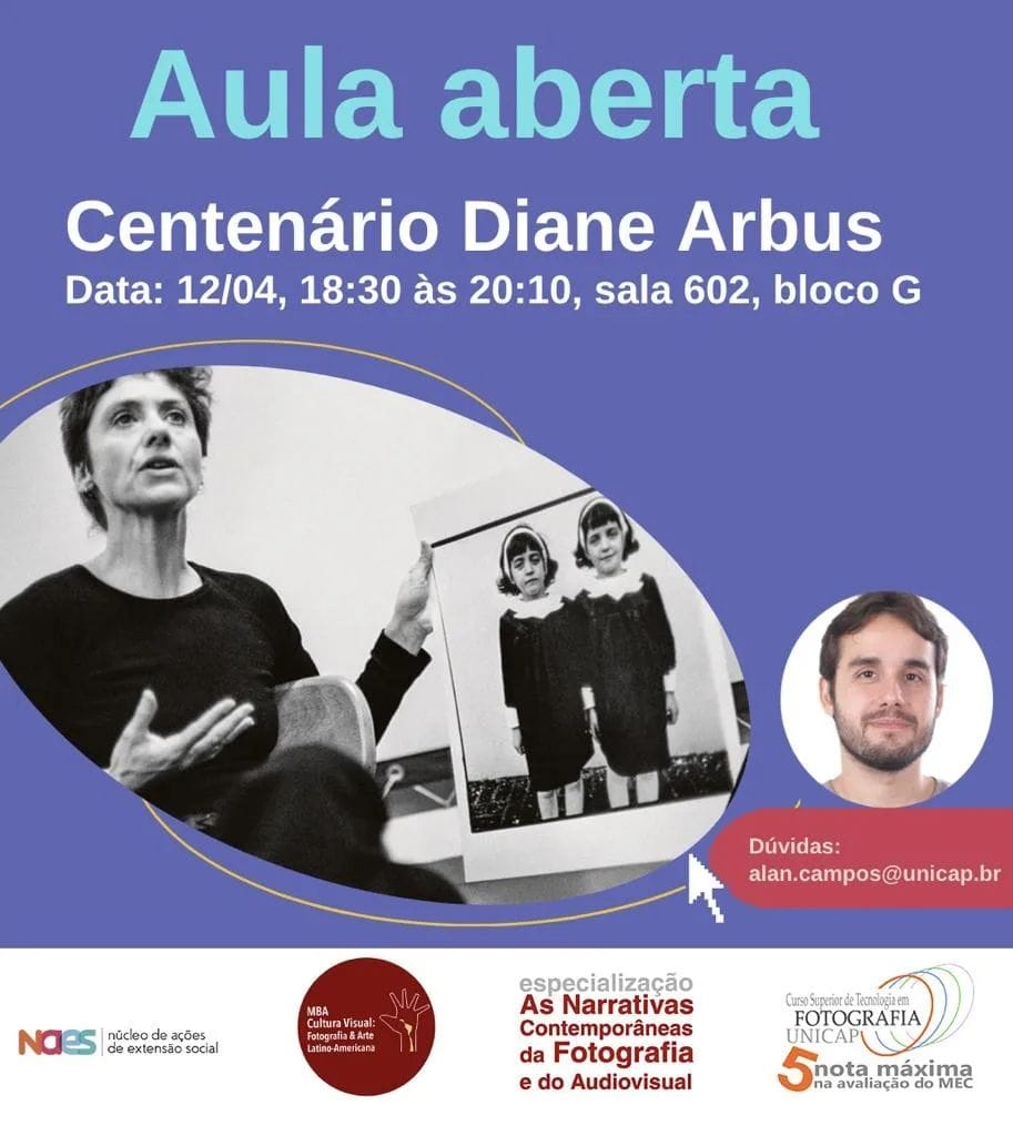 Diane Arbus - aula aberta