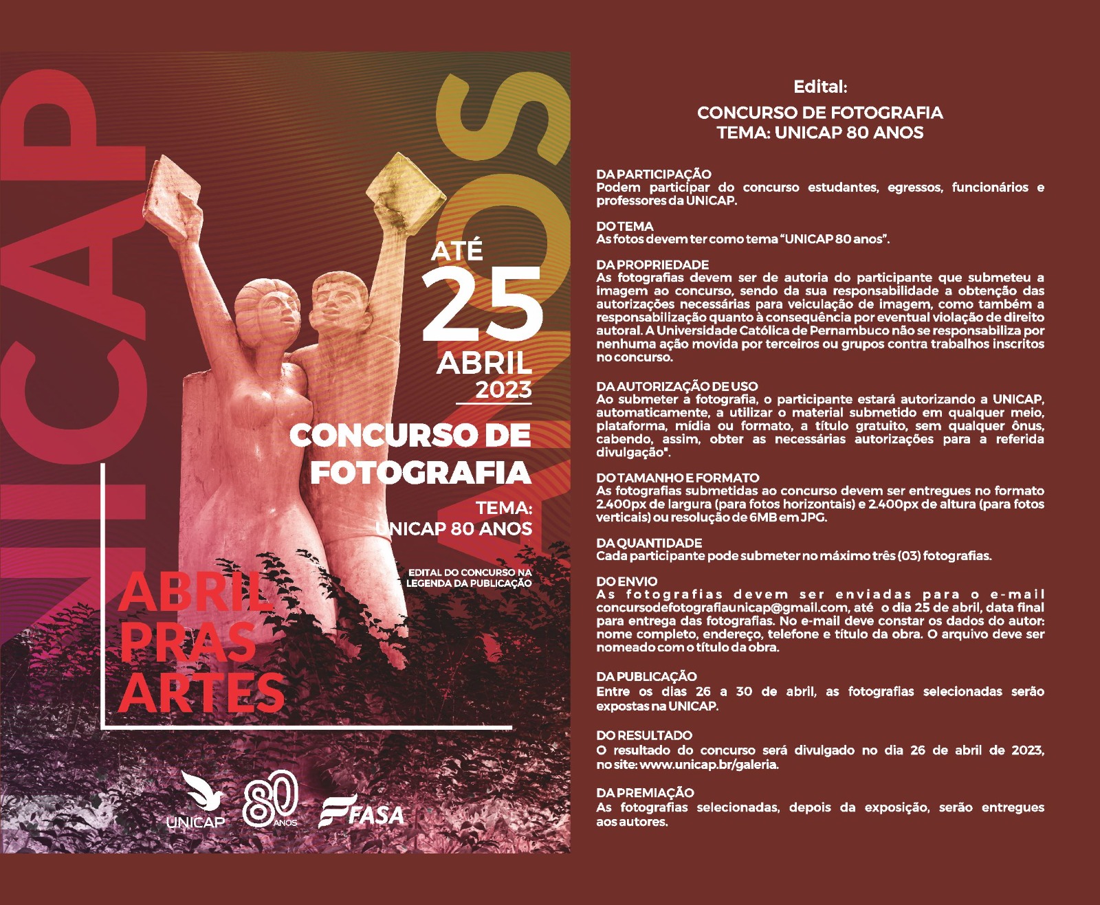 Abril pras artes concurso de foto