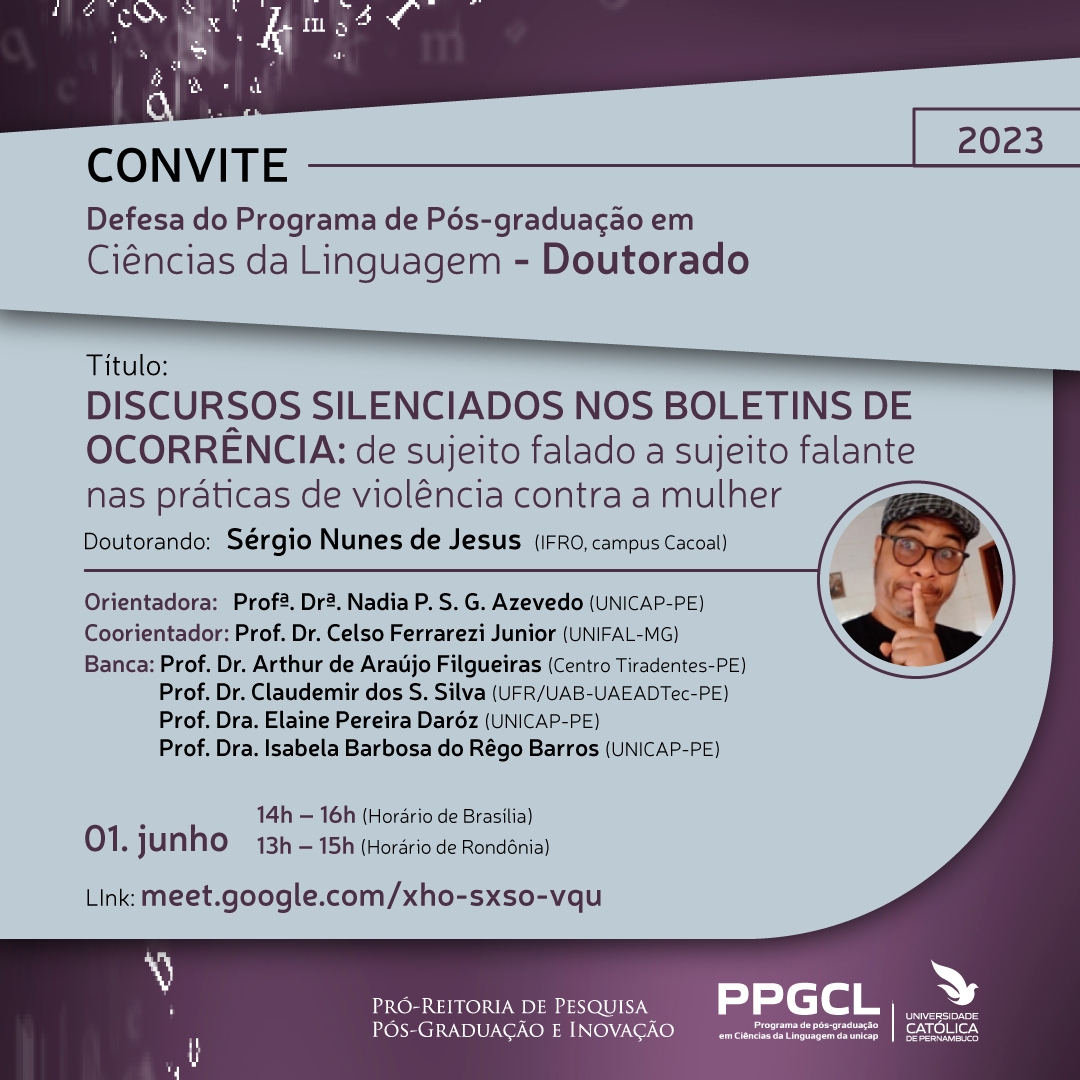 cartaz da palestra