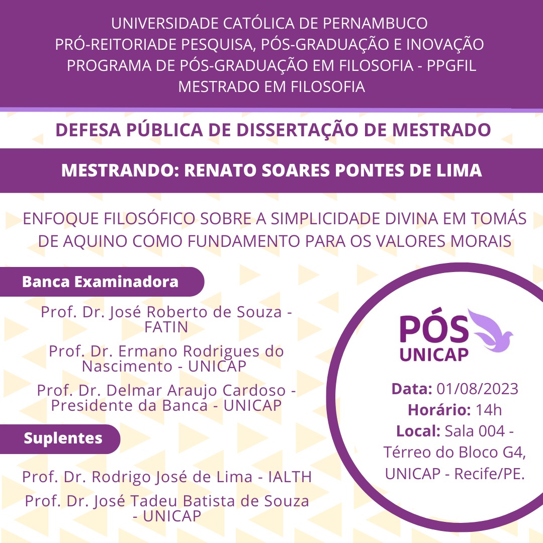 cartaz do evento